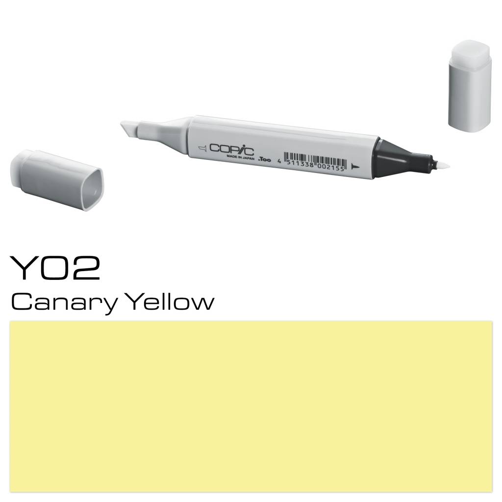 Copic Classic Marker Y02 Canary Yellow copic kopen in de aanbieding