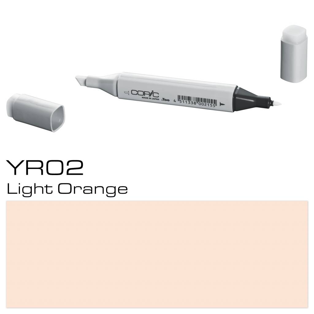 Copic Classic Marker Yr02 Licht Oranje copic kopen in de aanbieding