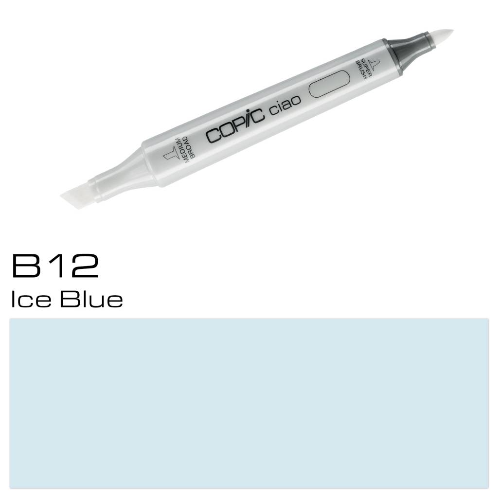 Copic Ciao Marker B12 Ice Blue copic kopen in de aanbieding Copic Ciao Marker B12 Ice Blue copic kopen in de aanbieding