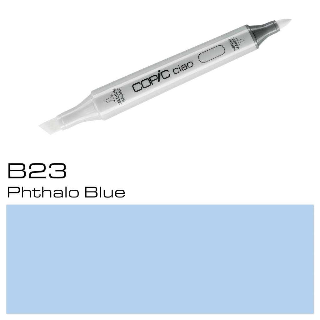 Copic Ciao Marker B23 Phthalo Blue copic kopen in de aanbieding Copic Ciao Marker B23 Phthalo Blue copic kopen in de aanbieding