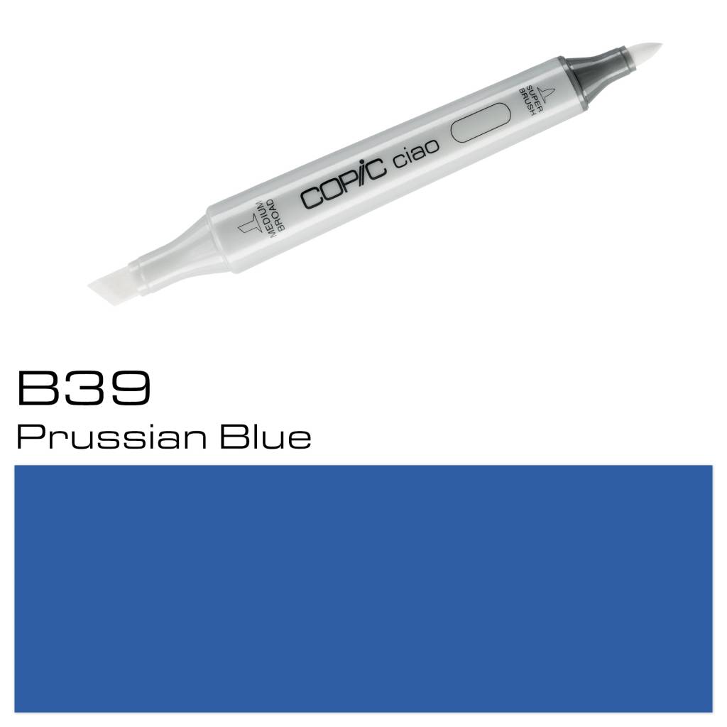 Copic Ciao Marker B39 Prussian Blue copic kopen in de aanbieding Copic Ciao Marker B39 Prussian Blue copic kopen in de aanbieding
