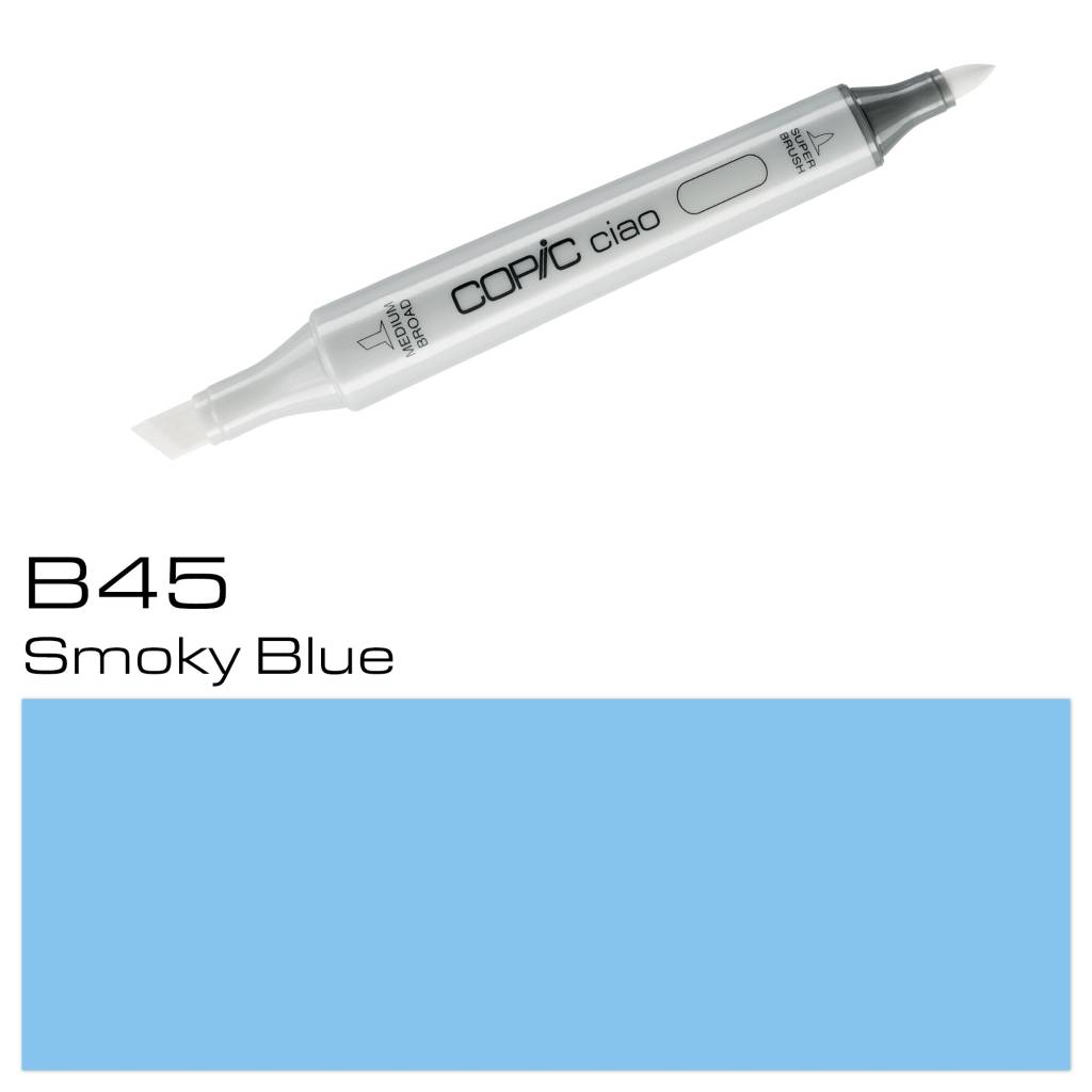 Copic Ciao Marker B45 Smokey Blue copic kopen in de aanbieding Copic Ciao Marker B45 Smokey Blue copic kopen in de aanbieding