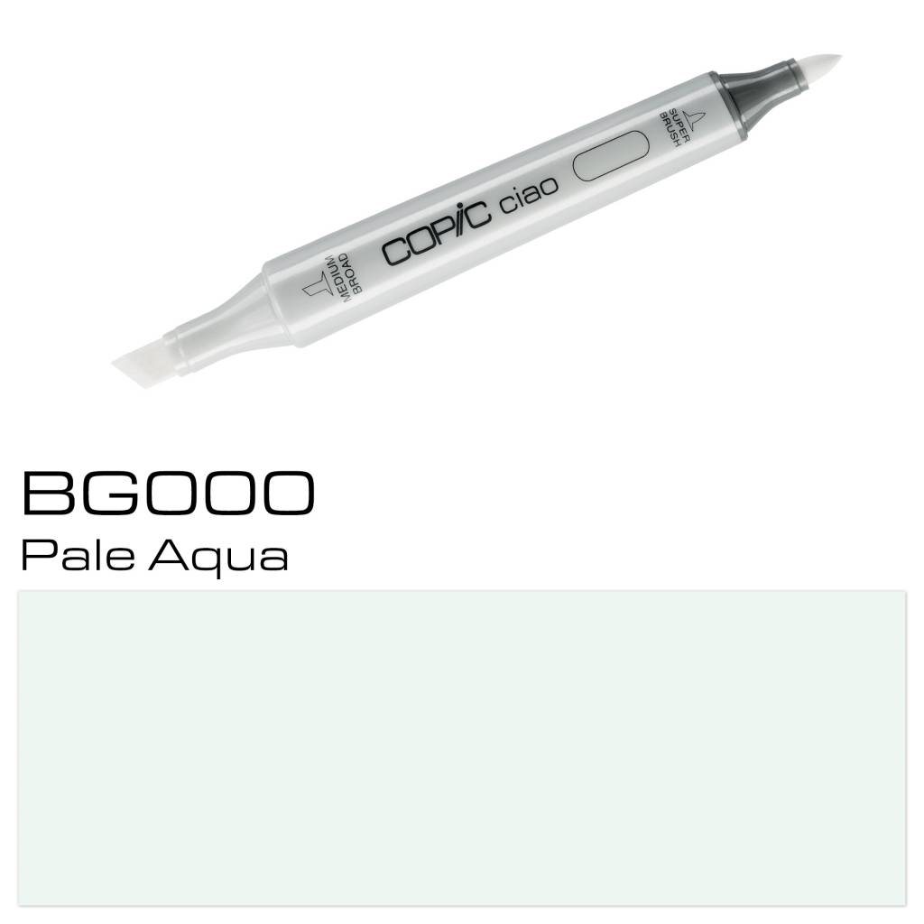 Copic Ciao Marker Bg000 Pale Aqua copic kopen in de aanbieding Copic Ciao Marker Bg000 Pale Aqua copic kopen in de aanbieding