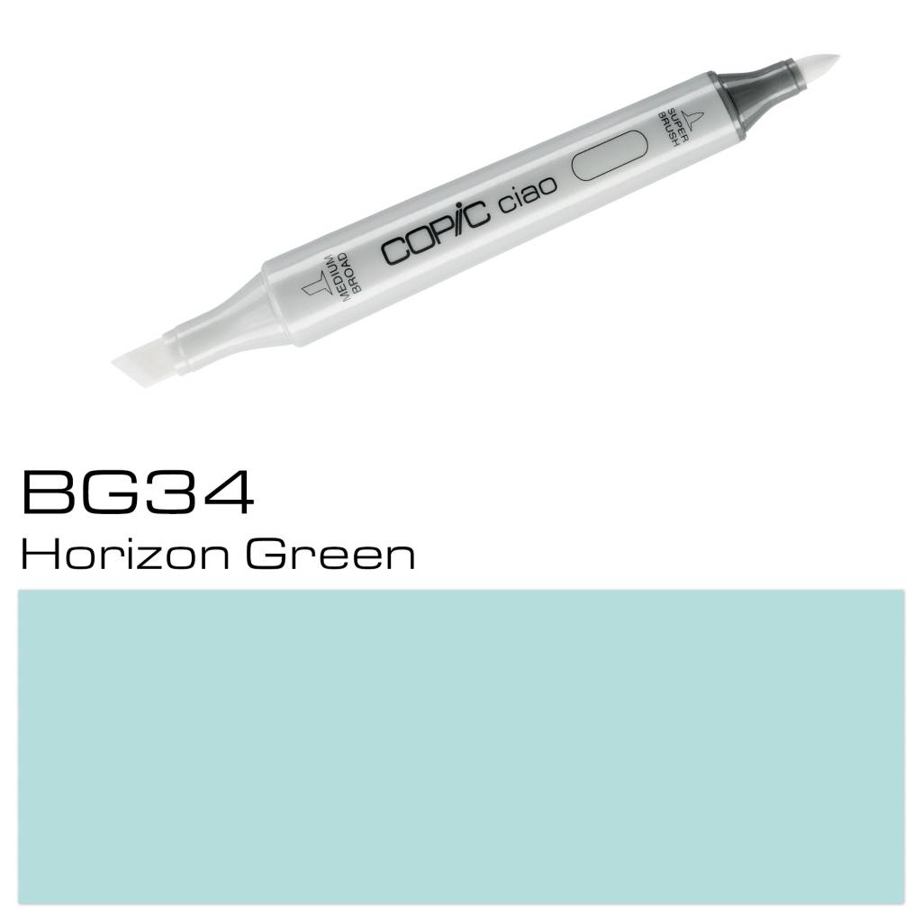 Copic Ciao Marker Bg34 Horizon Green copic kopen in de aanbieding