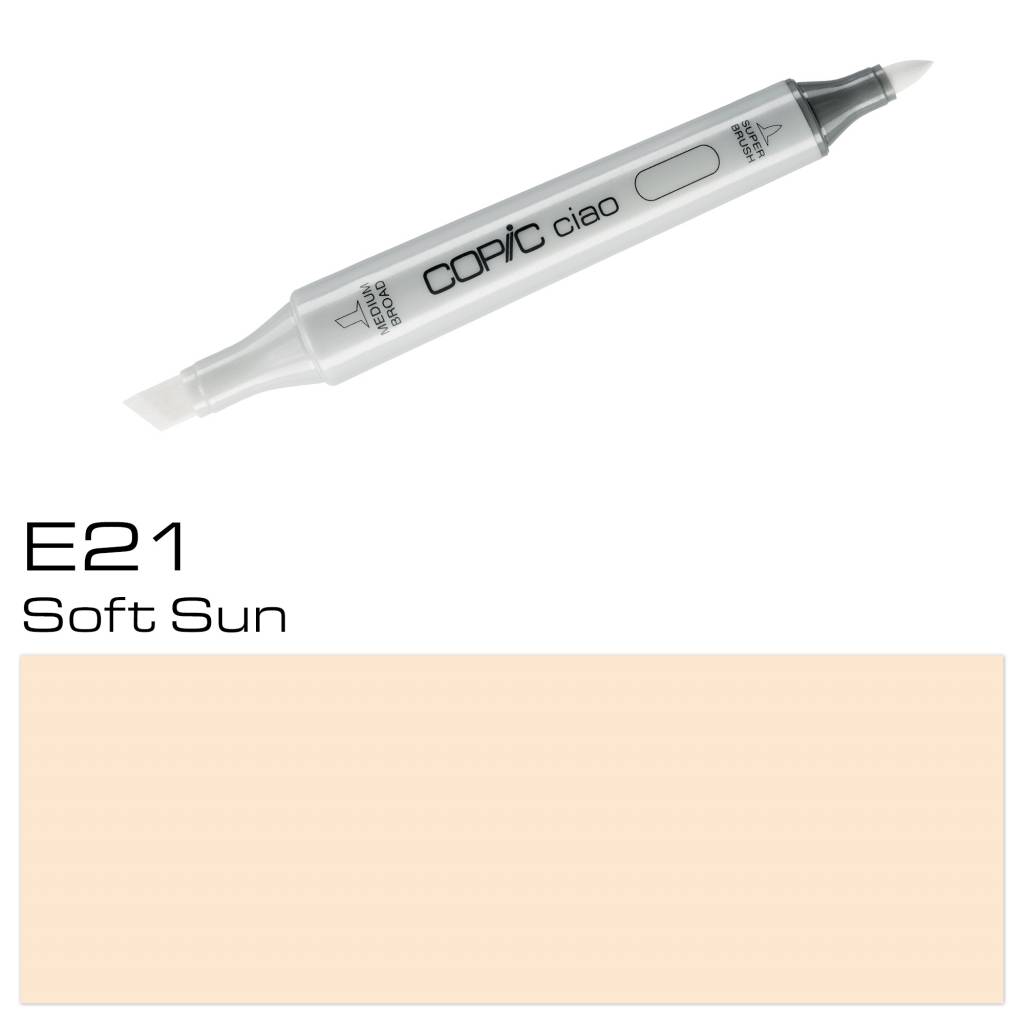 Copic Ciao Marker E21 Soft Sun copic kopen in de aanbieding Copic Ciao Marker E21 Soft Sun copic kopen in de aanbieding