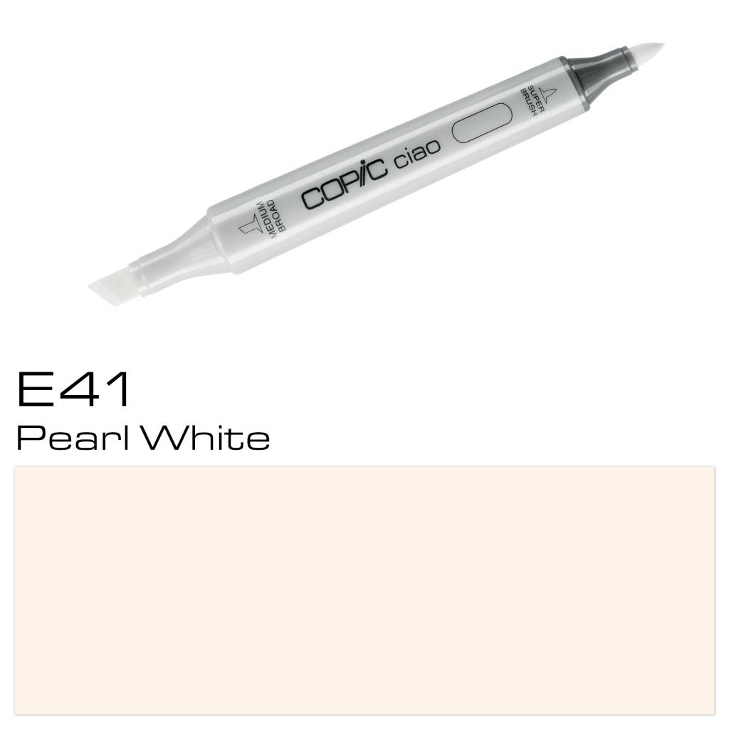 Copic Ciao Marker E41 Pearl White copic kopen in de aanbieding Copic Ciao Marker E41 Pearl White copic kopen in de aanbieding