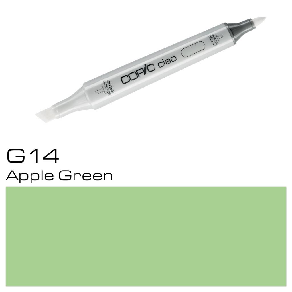 Copic Ciao Marker G14 Apple Green copic kopen in de aanbieding Copic Ciao Marker G14 Apple Green copic kopen in de aanbieding