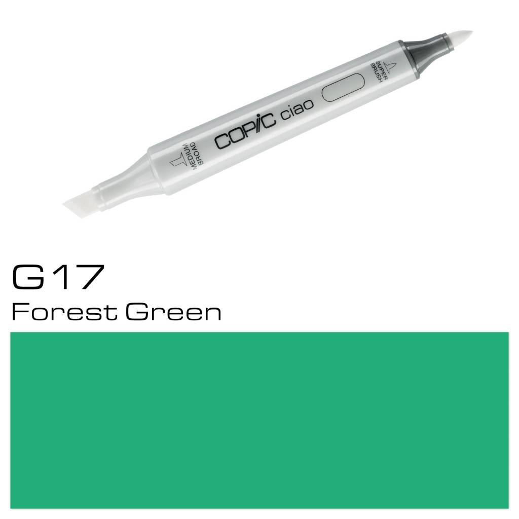 Copic Ciao Marker G17 Forest Green copic kopen in de aanbieding Copic Ciao Marker G17 Forest Green copic kopen in de aanbieding