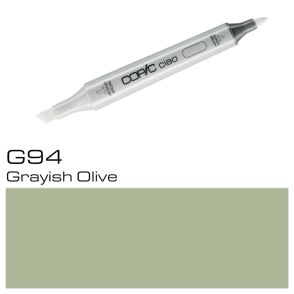 Copic Ciao Marker G94 Grayish Olive copic kopen in de aanbieding Copic Ciao Marker G94 Grayish Olive copic kopen in de aanbieding