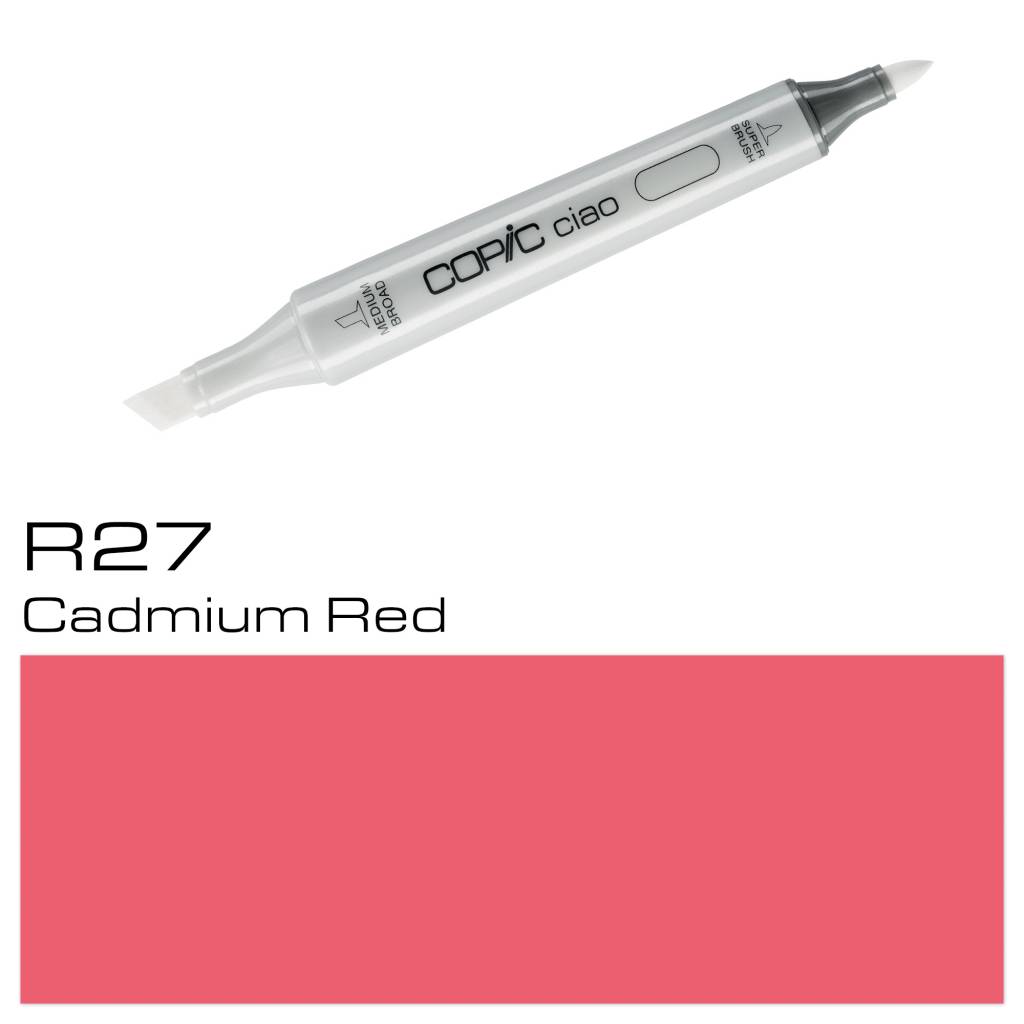 Copic Ciao Marker R27 Cadmium Red copic kopen in de aanbieding Copic Ciao Marker R27 Cadmium Red copic kopen in de aanbieding