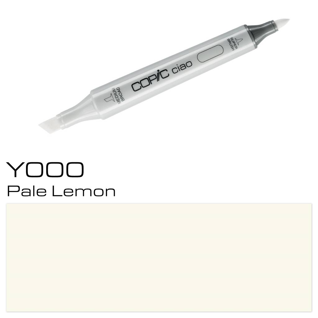 Copic Ciao Marker Y000 Pale Lemon copic kopen in de aanbieding