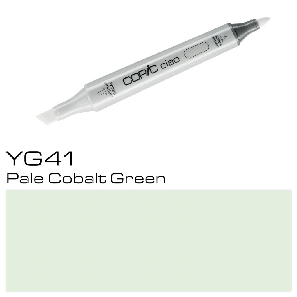 Copic Ciao Marker Yg41 Pale Cobalt Green copic kopen in de aanbieding Copic Ciao Marker Yg41 Pale Cobalt Green copic kopen in de aanbieding