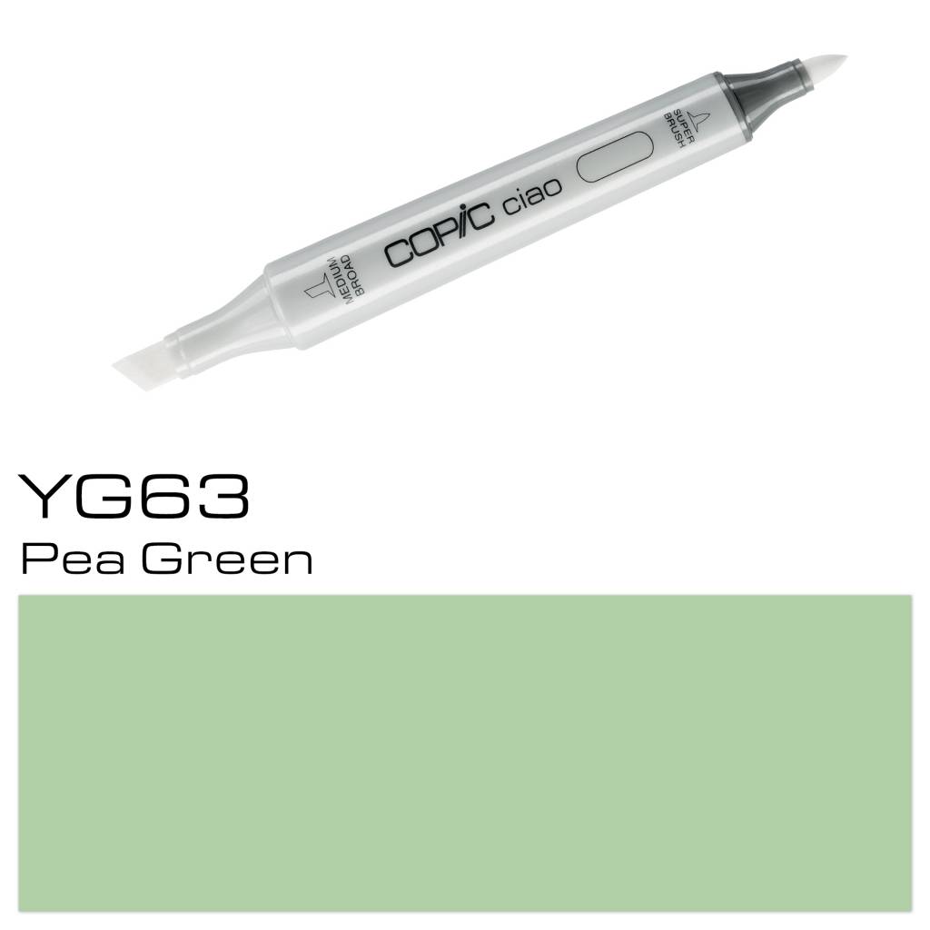 Copic Ciao Marker Yg63 Pea Green copic kopen in de aanbieding Copic Ciao Marker Yg63 Pea Green copic kopen in de aanbieding