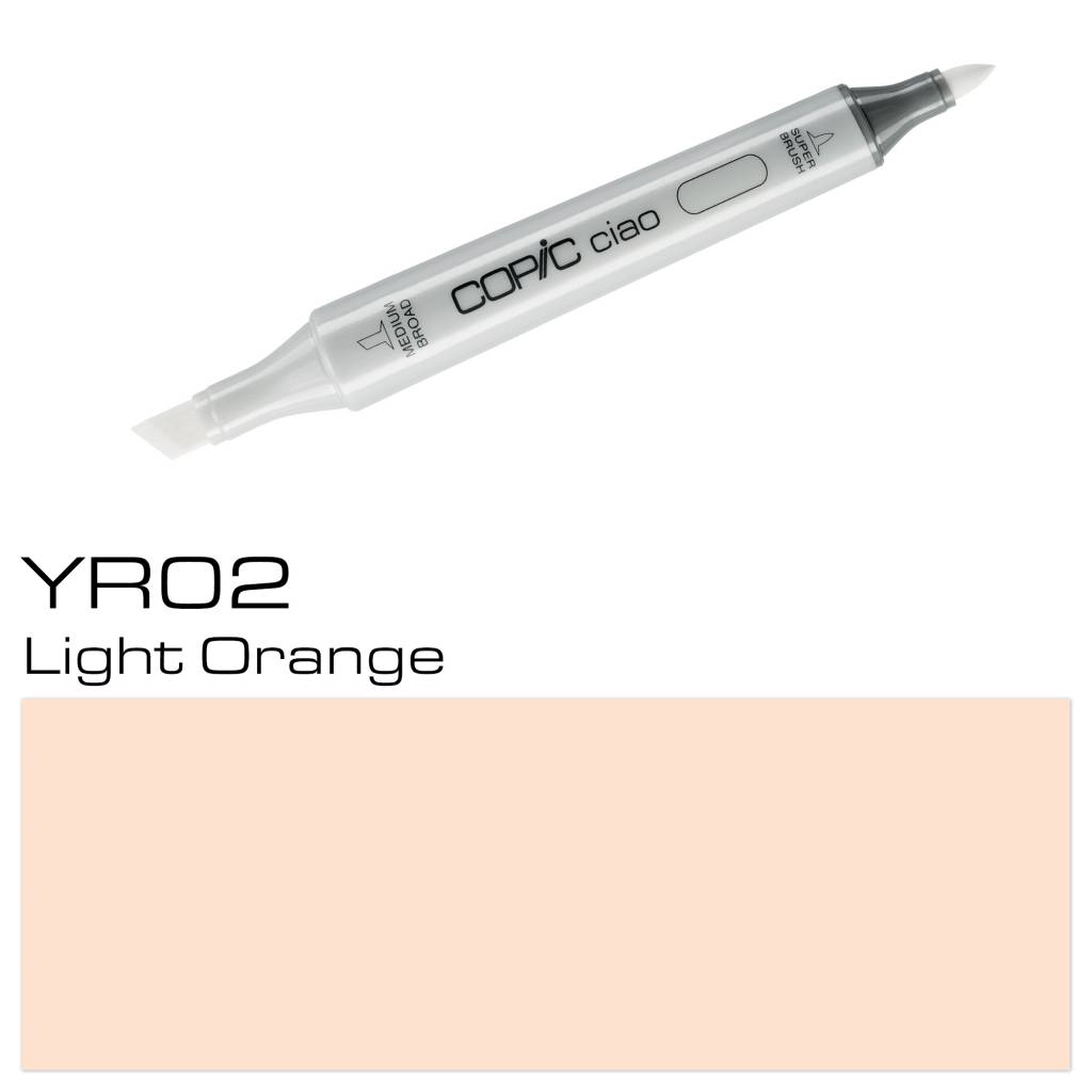 Copic Ciao Marker Yr02 Light Orange copic kopen in de aanbieding Copic Ciao Marker Yr02 Light Orange copic kopen in de aanbieding