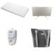 Ecosun Set verplaatsbaar infraroodpaneel Serie U 850 watt met thermostaat Ecosun Set verplaatsbaar infraroodpaneel Serie U 850 watt met thermostaat