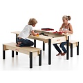 Speeltafel met opbergruimte 6 persoons