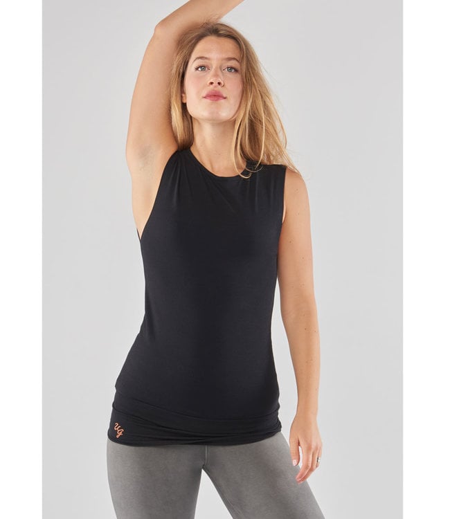 Urban Goddess YOGA BUDHI - Long sleeved top - midnight/dark blue