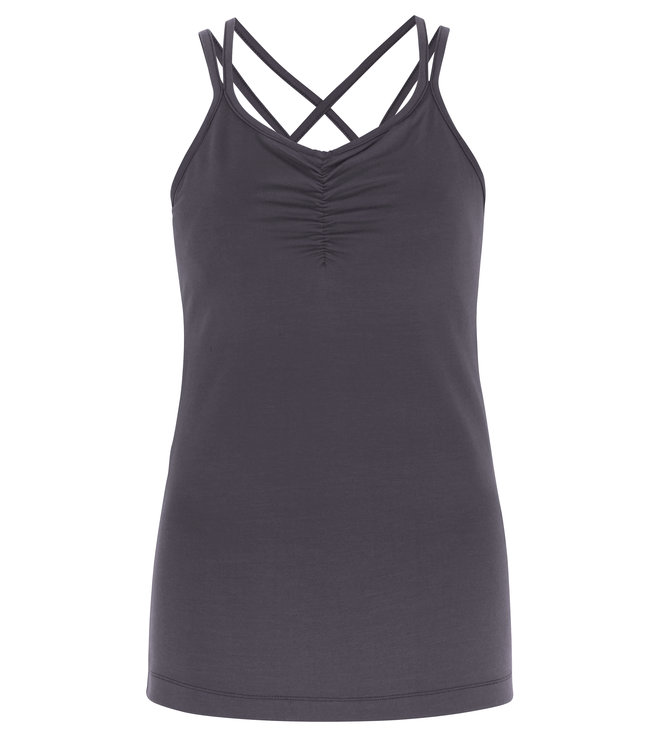 Asquith Yoga Top Conquer Cami - Pebble