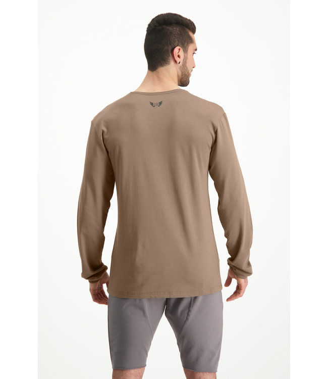 Renegade Guru Longsleeve yoga shirt Rudra - Inca Cacao