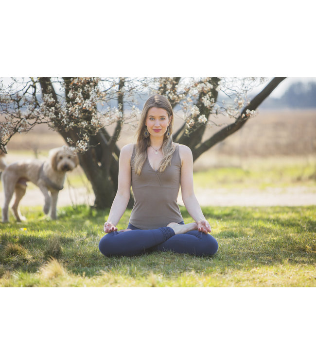 Urban Goddess Yoga Top Namaste - Inca Cacao