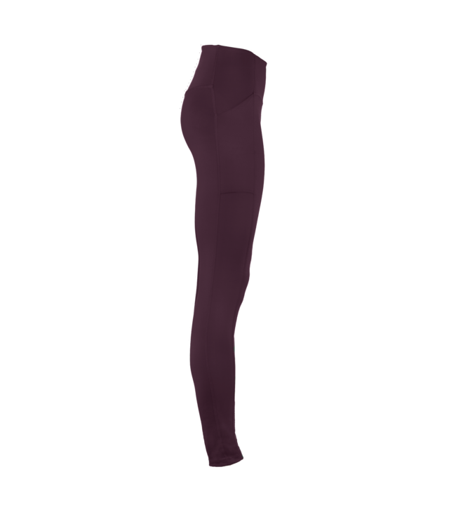 Girlfriend Collective Pocket High-Rise Yoga Legging - Plum