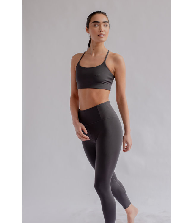 Girlfriend Collective Float Naadloze Yoga Legging - Shadow