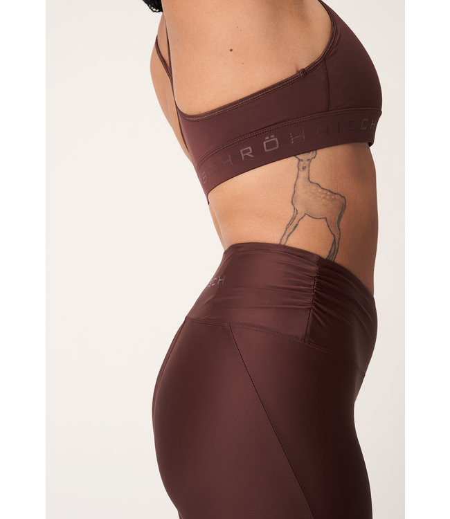 Rohnisch Yoga Legging Asana - Bitter Brown