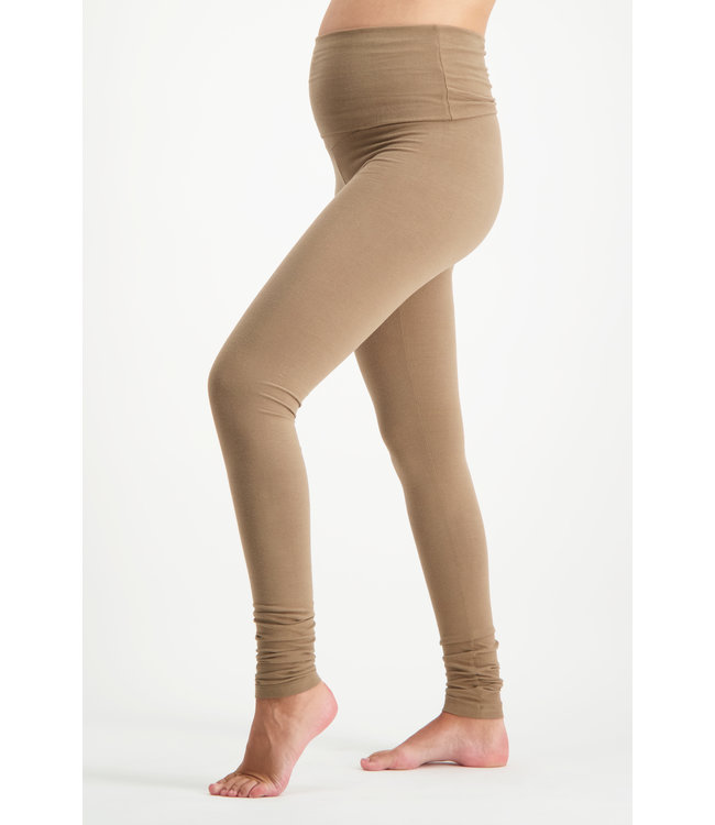 Miracle in the Making Zwangerschaps Yoga Legging Peace - Inca Cacao