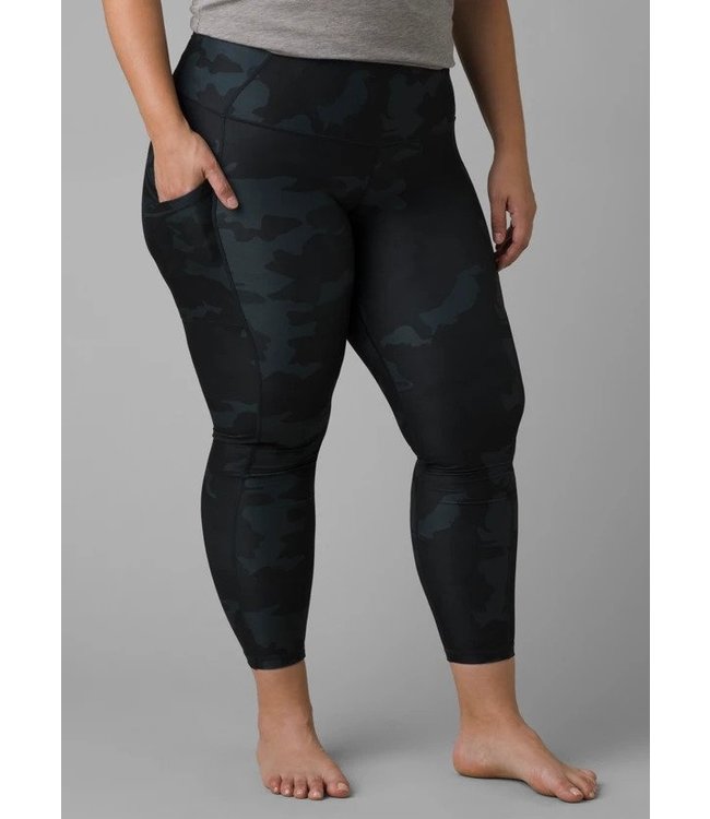 PrAna Electa Yoga Legging Met Pocket - Zwart Camo