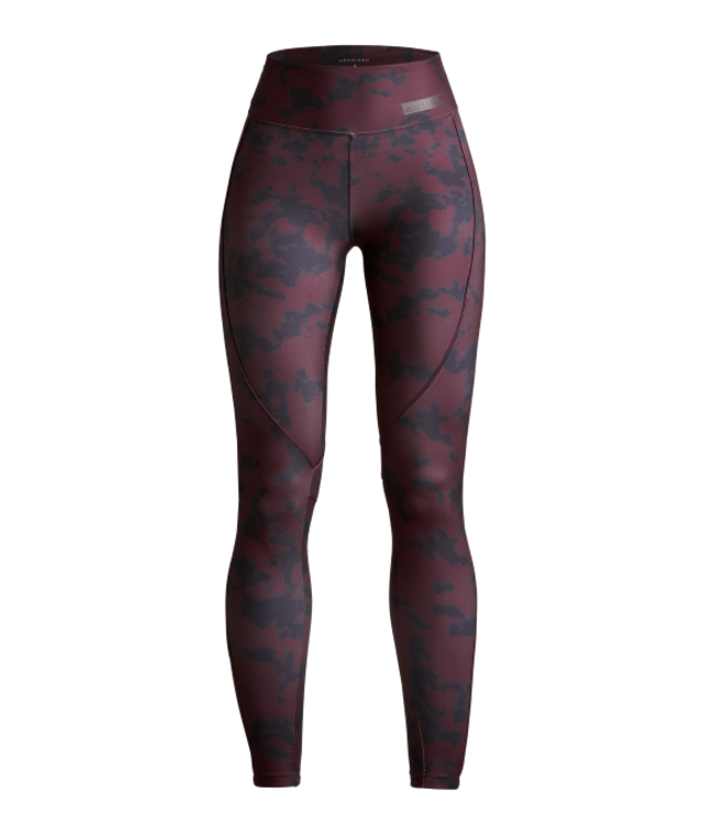 Rohnisch Printed Piping Yoga Legging - Black Miniature Myth