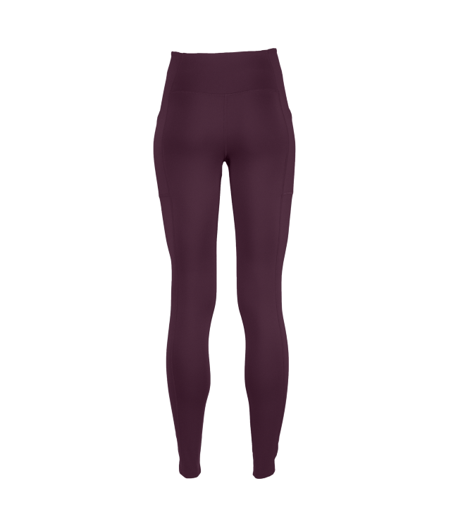 Girlfriend Collective Pocket High-Rise Yoga Legging - Plum