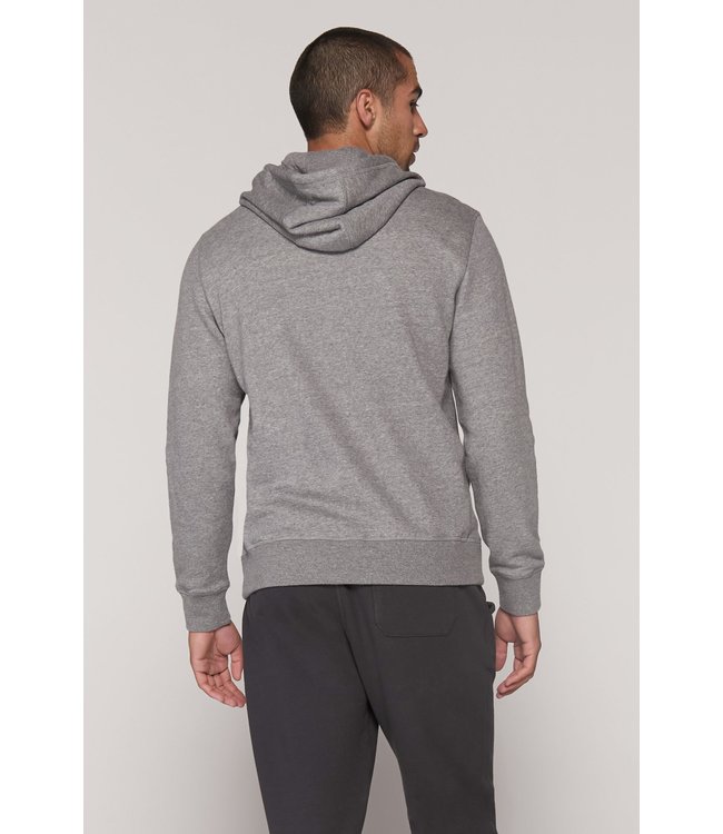 Spiritual Gangster Classic  Yoga Hoodie - Heather Grey