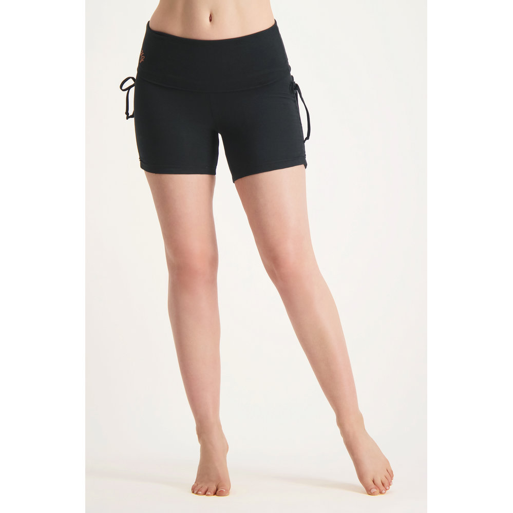 Urban Goddess Deva Yoga Biker Shorts - Urban Black