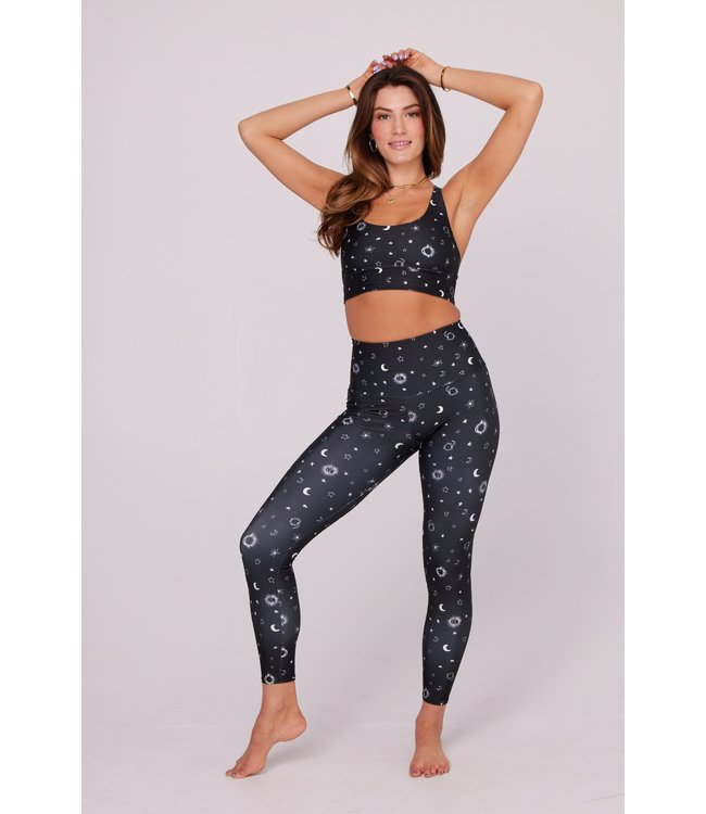 Onzie High Rise Yoga Legging - Eclipse