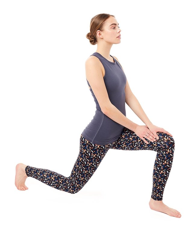 MANDALA Long Back Strapped Yoga Top - Mountain Valley