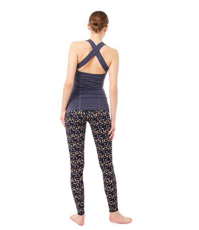 MANDALA Long Back Strapped Yoga Top - Mountain Valley