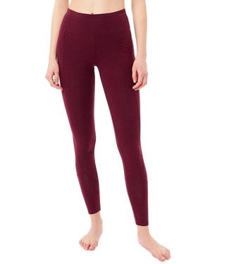 Mandala - Luxe en Organische Yoga Kleding Hoge Taille Legging Best Loved  Melange Grey