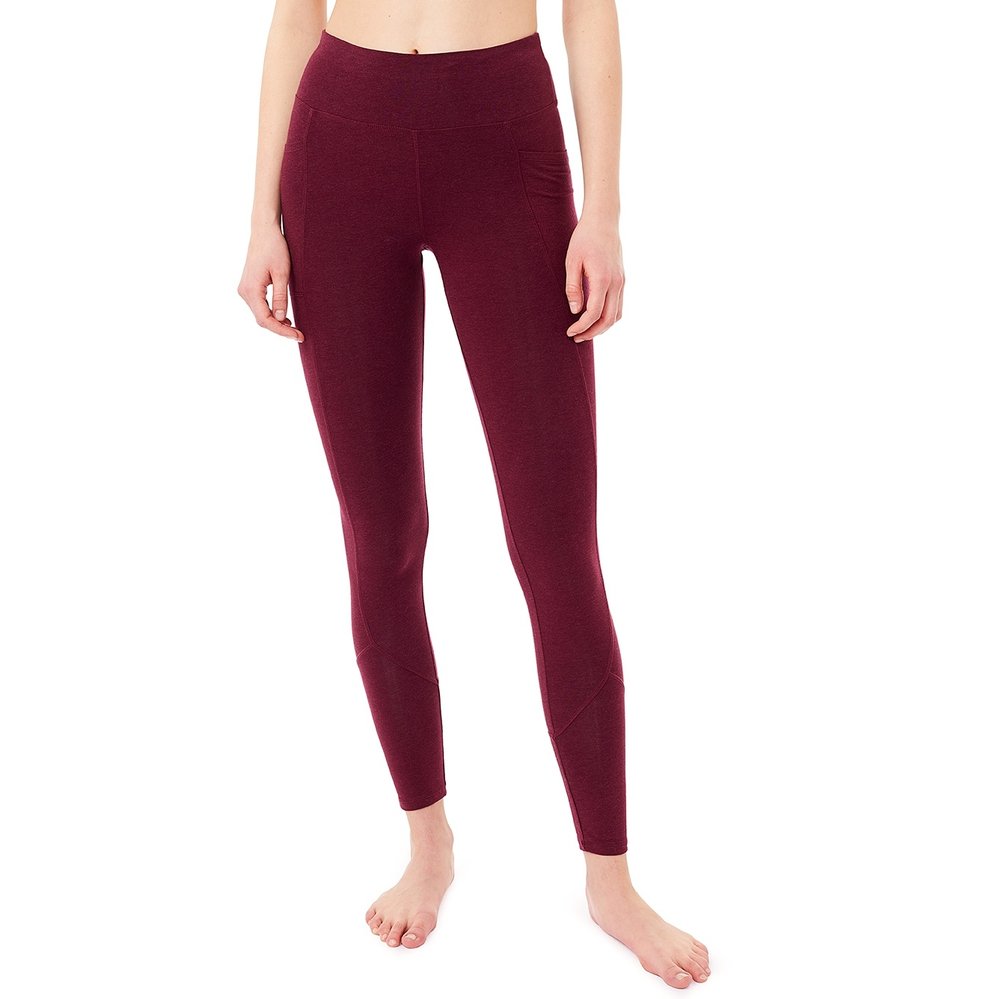 MANDALA Pocket Yoga Legging - Vineyard