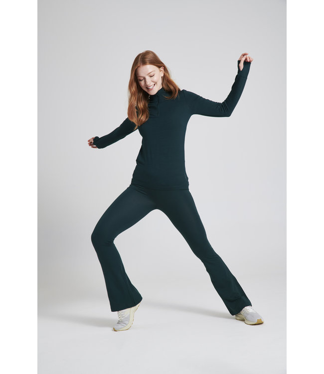 Asquith Flares Yoga Broek - Forest