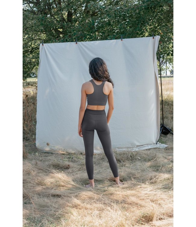 Girlfriend Collective Compressive Yoga Legging met hoge taille - Moon