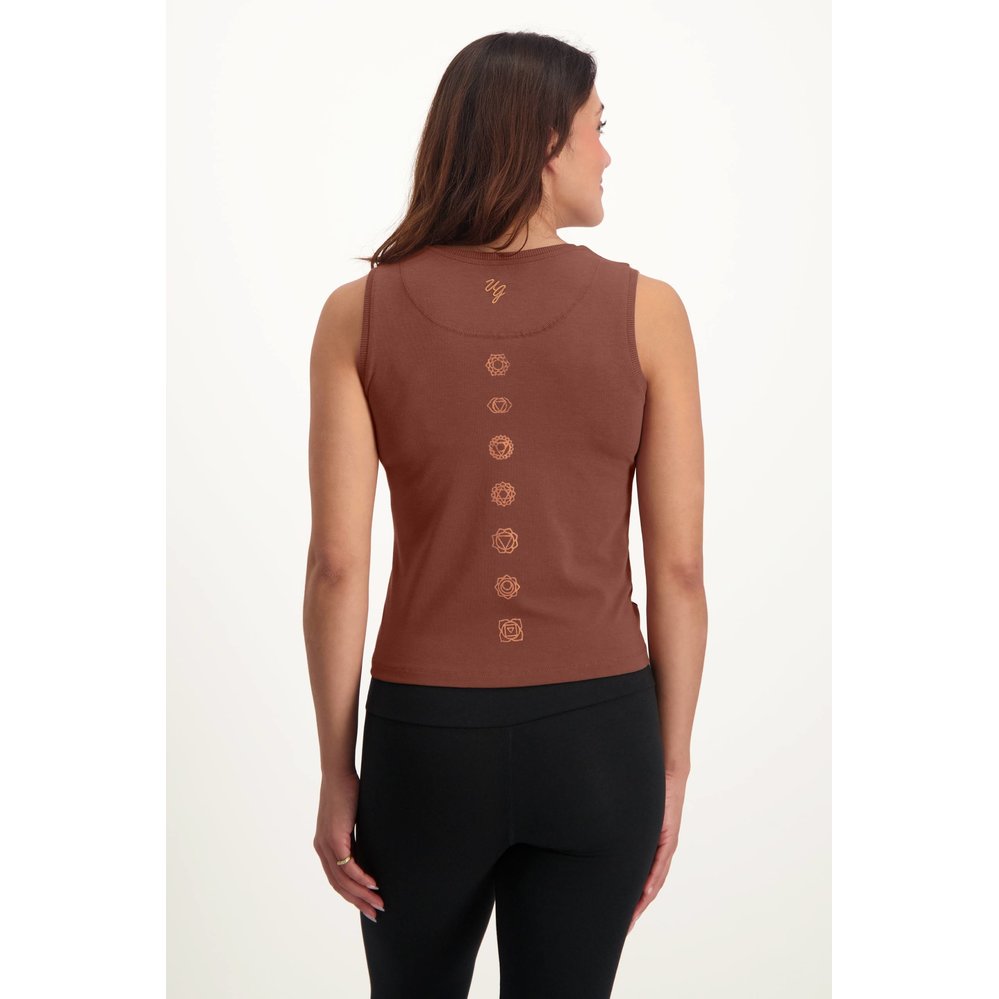 Urban Goddess Karuna Balance Yoga Tank Top  - Mocca