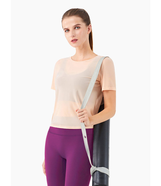 Anjali Levity Yoga Knot Top - Blush