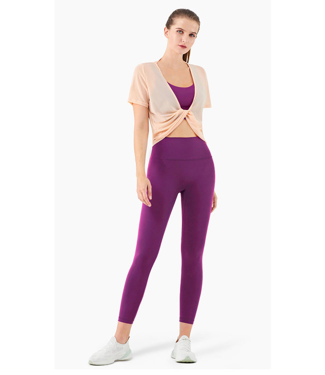 Anjali Levity Yoga Knot Top - Blush