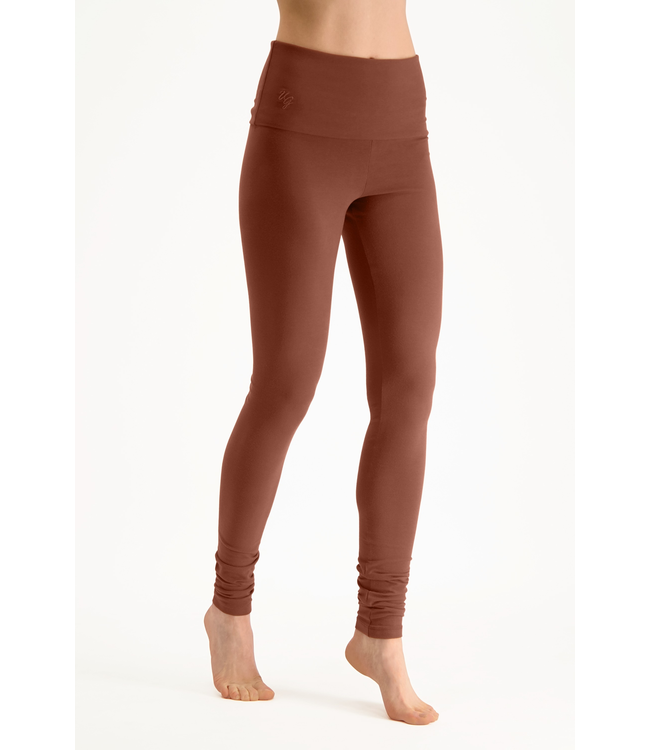 Shaktified yoga legging met omslagband, Midnight