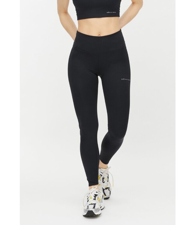 Rohnisch High Waist Yoga Compressie Leggings - Zwart