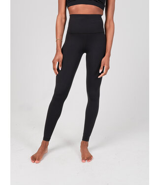 Dames Yoga Tights (Zwart)