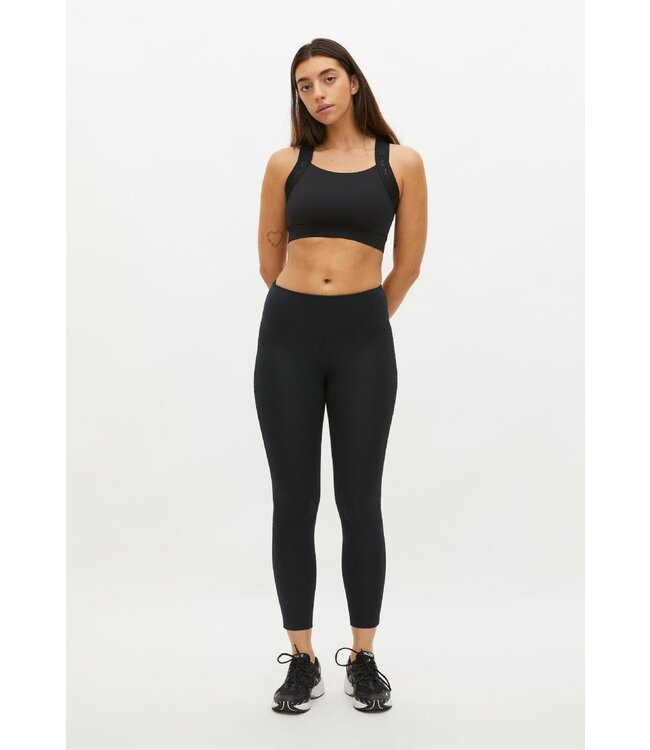 Rohnisch Dry Fit Yoga Sport BH Kay - Zwart/Zwart