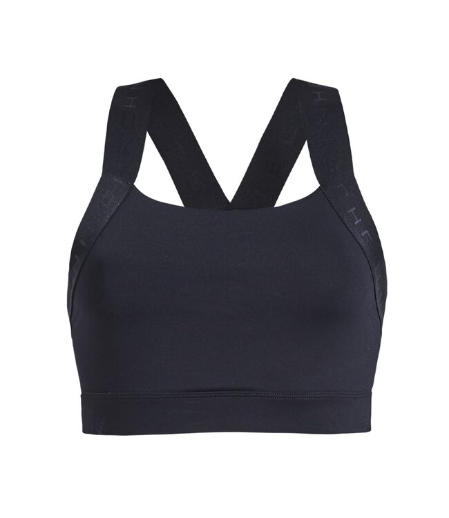 Rohnisch Dry Fit Yoga Sport BH Kay - Zwart/Zwart