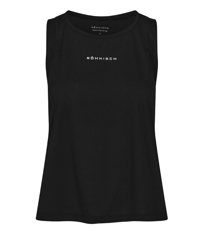 Rohnisch Kay Dry Fit Yoga Sport Tank Top - Zwart