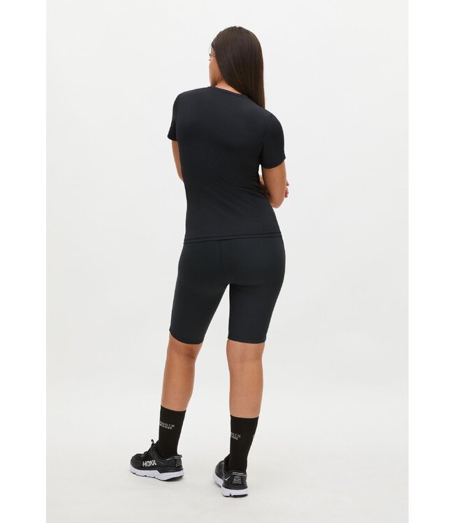 Rohnisch Jacquard Yoga Sport Tee - Zwart